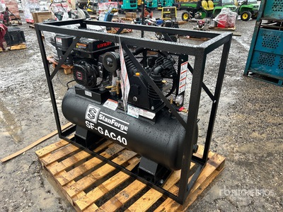 2026 StanForge GAC40 Skid-Mounted 40 gal Air Compressor (Unused)
