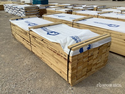 Quantity of (128) 2 in x 6 in x 12 ft Lumber