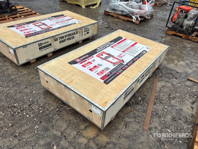 2026 StanForge SP50 50 Ton Hydraulic ショッププレス (Unused)