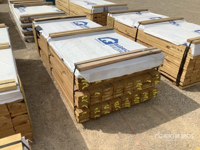 Quantity of (96) 2 in x 6 in x 8 ft Treated Lumber