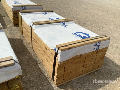 Quantity of (128) 2 in x 6 in x 8 ft Lumber