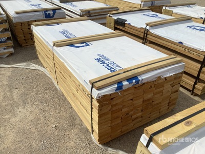 Quantity of (128) 2 in x 6 in x 8 ft Lumber