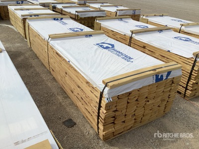 Quantity of (128) 2 in x 6 in x 12 ft Lumber