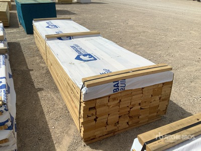 Quantity of (128) 2 in x 6 in x 14 ft Lumber