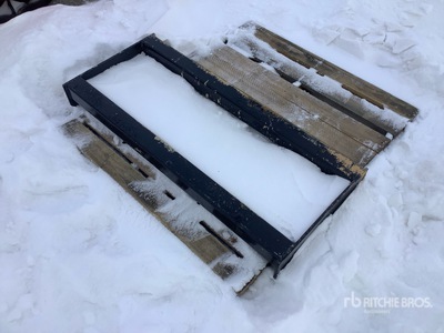 All-Star Skid Steer Attachment Mounting Plate (Unused)
