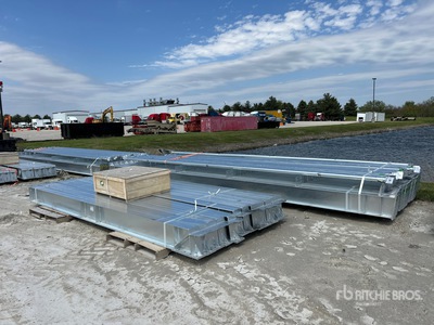 2026 BLUESEA 50 ft x 100 ft x 18 ft High Strength Steel Frame for Storage Building (Unused)