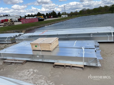 2026 BLUESEA 50 ft x 100 ft x 18 ft High Strength Steel Frame for Edificio de almacenaje (Unused)