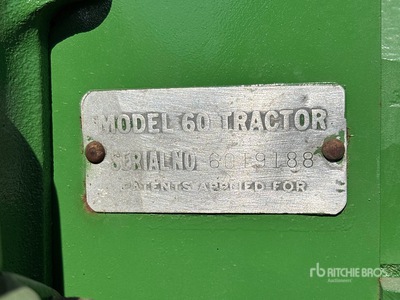 John Deere 60 Antique Tractor