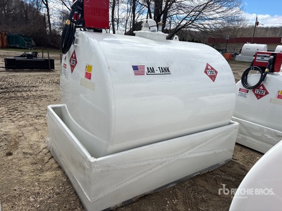 2026 AM Tank AM-TANK 1000 DIESEL 1050 gal Skid Mounted Steel Diesel Fuel Tank (Unused)