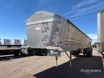 2020 Travis Body & Trailer S/102 T/A 37 Ft T/A Aluminum End Dump Trailer