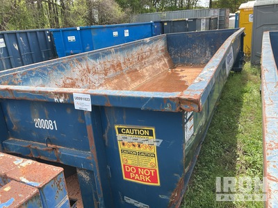 Wastequip 22 ft 20 cyd Contenedor de rodillo