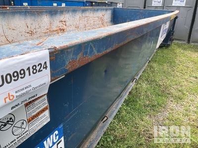 Wastequip 22 ft 20 cyd Contenedor de rodillo