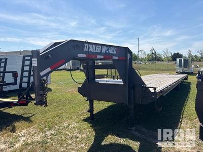 2024 Trailer World 40 ft T/A Gooseneck Plant Trailer