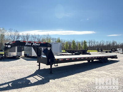 2025 Trailmax Max27-40 40 ft T/A Gooseneck مقطورة معدات