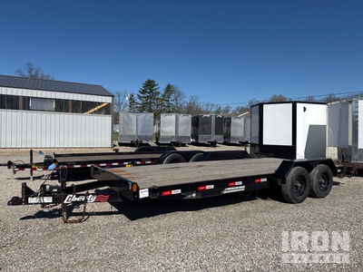 2025 Liberty 20 ft T/A Equipment Trailer