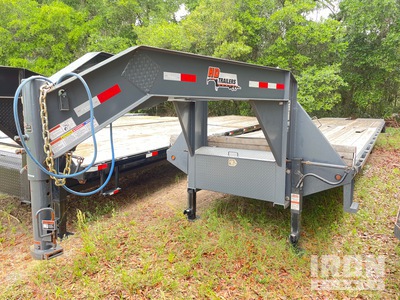 2025 HD Trailer 40 ft T/A Gooseneck Flatbed Trailer