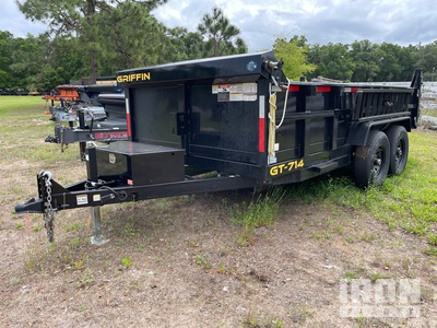2025 Chubbs 14 ft T/A Frameless Demolition End Dump Trailer