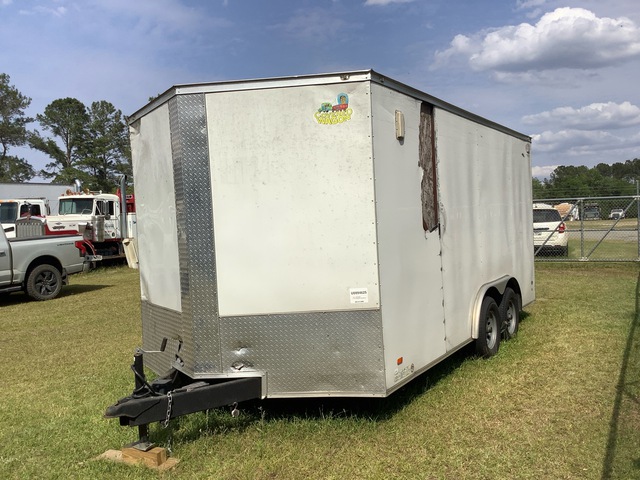 2023 Covered Wagon CW8.5X16TA3 18 ft T/A Enclosed Trailer