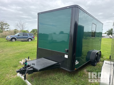 2025 Quality Cargo 14.5 ft T/A Dog grooming trailer. Remolque Cerrado