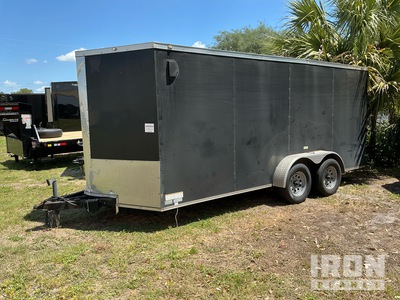 2024 Cargo United 16 ft T/A Enclosed Trailer