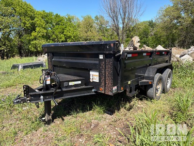 2023 East Texas 12 ft T/A T/A Dump Trailer Dump Utility Trailer