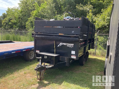 2022 Homesteader 12 ft T/A Remolque Bañera Ligero