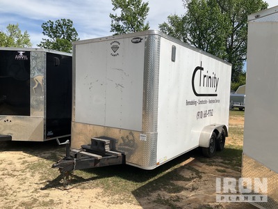 2022 Diamond 16 ft T/A Enclosed Trailer