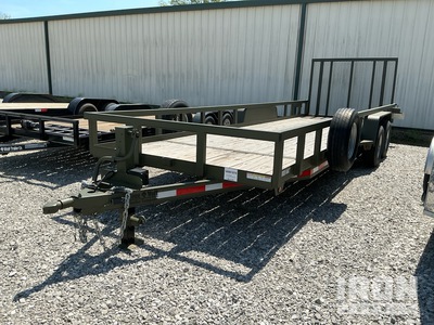 2025 Lone Wolf 24 ft T/A Utility Trailer