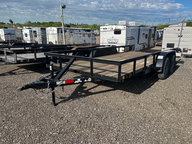 2024 CM 82X16PTBR 16 ft T/A Utility Trailer