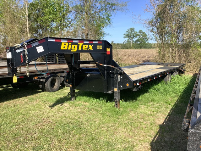 2025 Big Tex 14000 lb 30 ft T/A Gooseneck Equipment Trailer