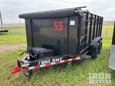 2024 Trailmax DT27-14'4 14 ft T/A Tipping Utility Trailer