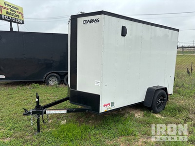 2024 Novae KC6010STSV-030 10 ft S/A Enclosed Trailer