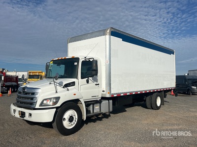 2018 Hino 268 4x2 Curtain Side Truck