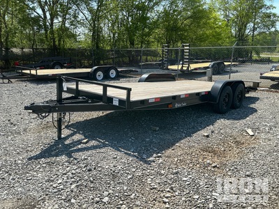 2025 Native 20 ft T/A مقطورة مسطحة