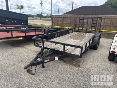 2022 CM 16 ft T/A Remorque utilitaire