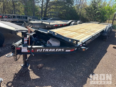 2025 PJ Trailers EV242 24 ft T/A Equipment Trailer