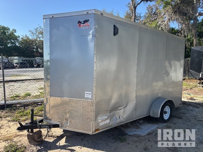 2024 Quality Cargo 12 ft S/A Enclosed Trailer