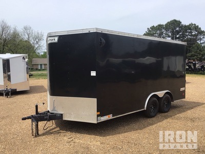 2023 American Cargo TSV8516T2 16 ft T/A مقطورة ذو كبينة مغلقة