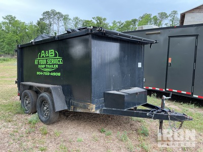 2023 RPM DU6X10 10 ft T/A Dump Utility Trailer