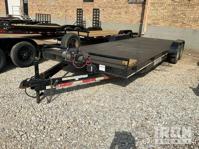 2022 Trailer World T/A 1 Car Open Car Carrier Trailer