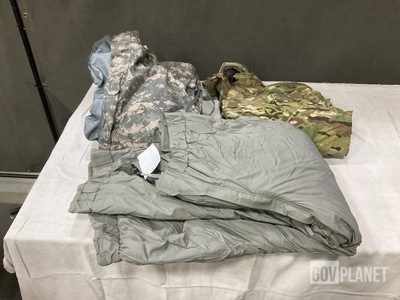 (6) Wet Weather Jackets, (13) Cold Weather Parkas & Assorted Items