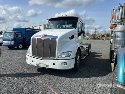 2016 Peterbilt 579 6x4 T/A Day Cab Truck Tractor (Inoperable)