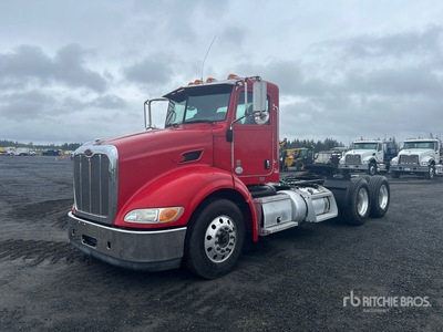 2014 Peterbilt 384 6x4 T/A Day Cab Truck Tractor