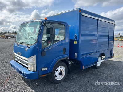 2010 Isuzu NRR 4x2 6 Bay Beverage Truck (Inoperable)