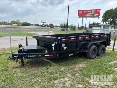 2024 Load Trail 14 ft T/A Dump Utility Trailer