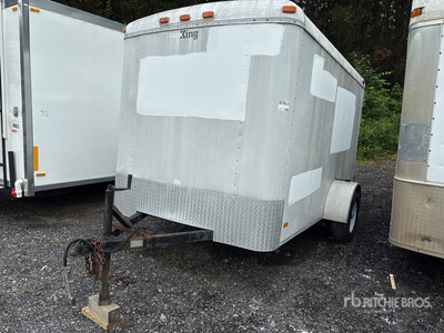 2002 Cargo King GAEX610SA 10 ft S/A Enclosed Trailer