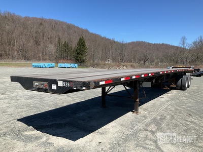 2013 Transcraft TL-2000 48 FT FLATBED 48 ft T/A مقطورة مسطحة