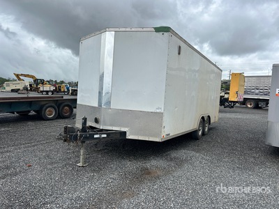 2019 Sure-Trac STW10220TA100 20 ft T/A Enclosed Trailer