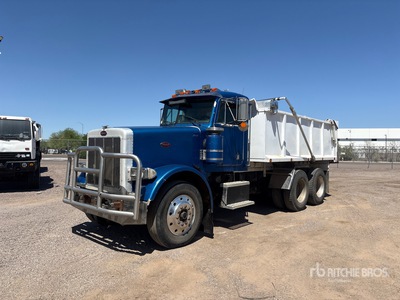 1989 Peterbilt 357 6x4 T/A Dump Truck