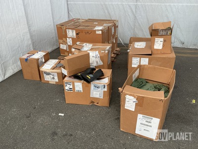(202) Pairs of Men's Trousers, (8) Survival Blankets & Assorted Items
